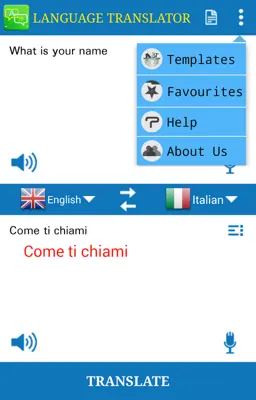 Language Translator android App screenshot 2